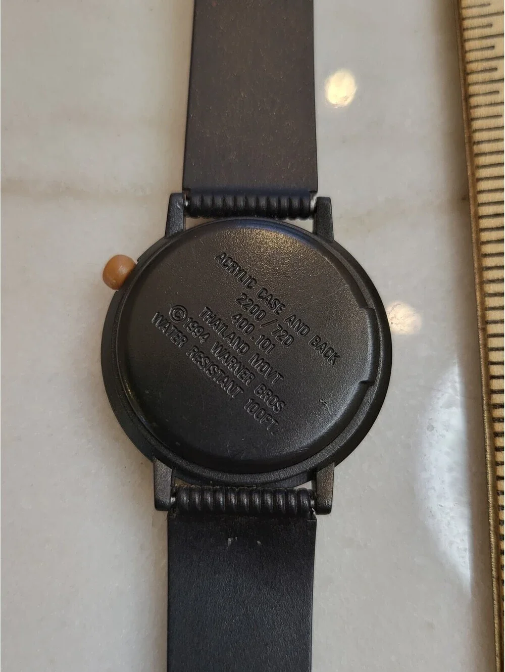 Vtg 1994 Armitron Watch Warner Bros Taz Tazmanian Devil Running NEW battery EUC